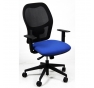 SEDIA OPERATIVA ERGONOMICA HUBBLE Colore Blu Misure cm 102/113x68Px51L