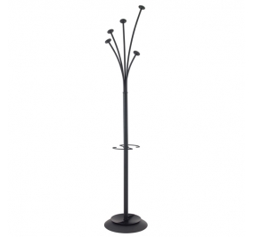 APPENDIABITI 5 POSTI FESTY E FESTY 2 Colore Nero Misure base cm 38x187H