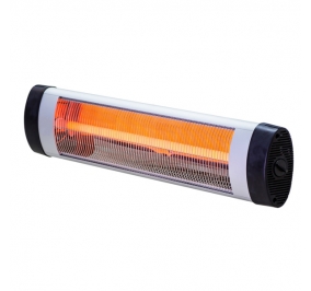 SCIROCCO WALL STUFA AL QUARZO  Misure 19 (h) x 91 (L) x 10 cm.