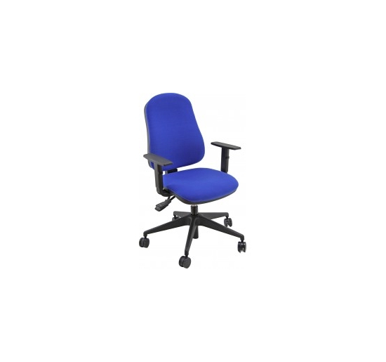 SEDIA OPERATIVA SIMPLE BLU  SENZA BRACCIOLO