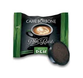 CAPSULE CAFFE' BORBONE FAP MISCELA DEK COMP. CON LAVAZZA ESPRESSO POINT CF.100