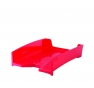 LINEA DA SCRIVANIA GREEN2DESK Colore Rosso traslucido Formato mm 90x278x353