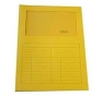 CARTELLINA IN CARTONCINO CON FINESTRA SINTEX  Colore Giallo