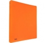 COPERTINA IN PPL 4 ANELLI NEON  Colore Arancione Formato Utile cm 22x30