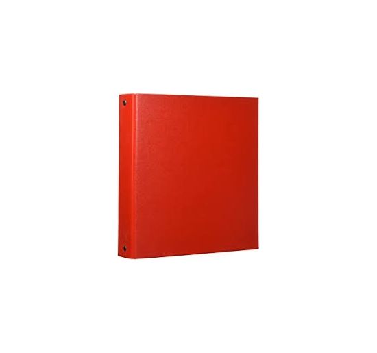 COPERTINA AD ANELLI NETTUNO Colore Rosso Formato utile cm 15x21
