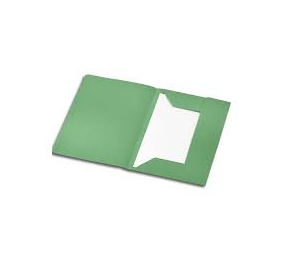 CARTELLINE 3 LEMBI ACQUA Colore Verde chiaro 09 Formato cm 24,5x34,5