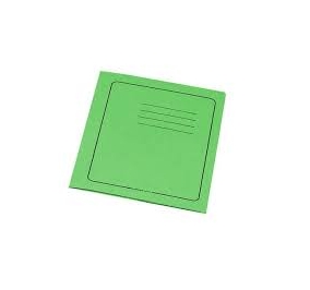 CARTELLA BRISTOL 3 LEMBI CON STAMPA Colore Verde Formato cm 25x33