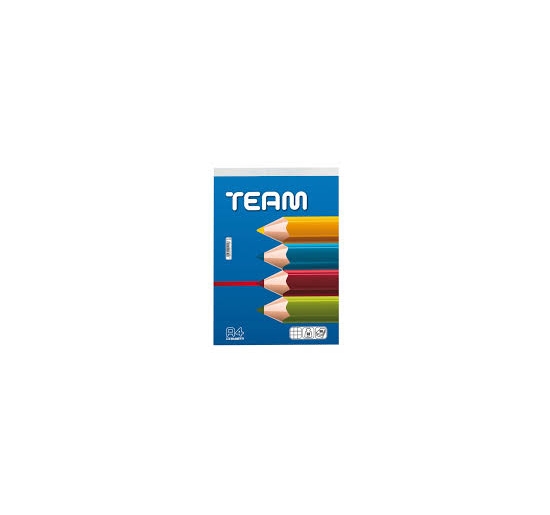 BLOCCO NOTE TEAM  Formato cm 21x29,7