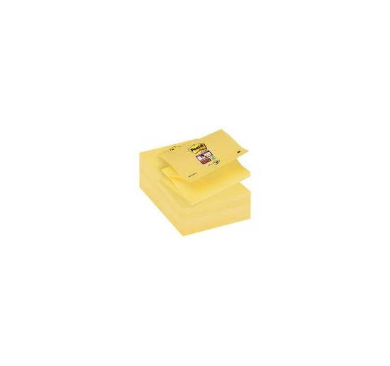 POST-IT® SUPER STICKY Z-NOTES GIALLO CANARY™  Formato mm 76x127