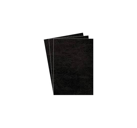 COPERTINE IN CARTONCINO PER RILEGATURE A4 DELTA Colore Nero Formato A4