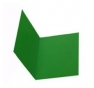 CARTELLA BRISTOL SEMPLICE Colore Verde Formato cm 25x34