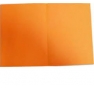 CARTELLA BRISTOL SEMPLICE Colore Arancio Formato cm 25x34