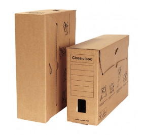SCATOLA PER ARCHIVIO CLASSIC BOX  Formato utile cm 25,50x11,50x36,80