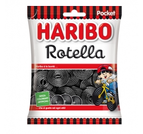 CARAMELLE GOMMOSE HARIBO ROTELLA F.TO POCKET 100GR