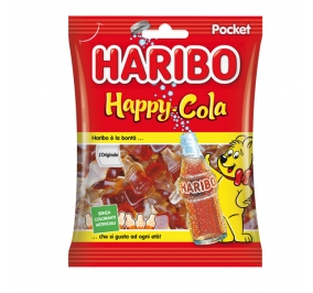 CARAMELLE GOMMOSE HARIBO HAPPY COLA F.TO POCKET 100GR