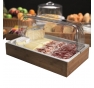 SET ESPOSITORE BUFFET IN BAMBOO GN 1/1 53X32CM NATURALE LEONE