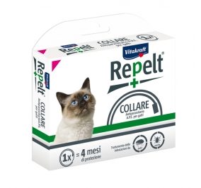 COLLARE ANTIPARASSITARIO PER GATTI CON PESO SUPERIORE A 1KG - REPELT