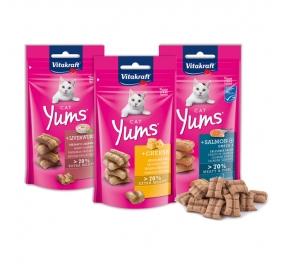 SNACKS CAT YUM PER GATTI GUSTO PATE' DI FEGATO 40GR