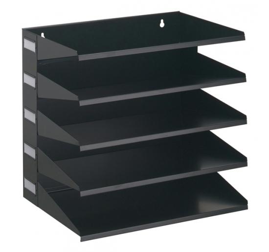 PORTADOCUMENTI SORTER RACK 5 SCOMPARTI NERO DURABLE