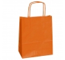 SHOPPERS CARTA KRAFT 45X15X50CM TWISTED ARANCIO CF.25 Colore arancio