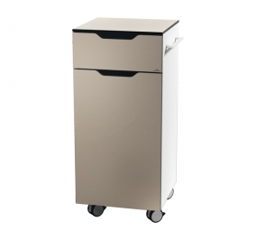 MOBILE QUADRO? ADVANCED TOFFEE - CON ANTA E DUE MANIGLIE Colore toffee