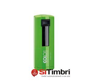 TIMBRO POCKET STAMP PLUS AUTOINCHIOSTRANTE PSP40.GL Verde Colore Verde
