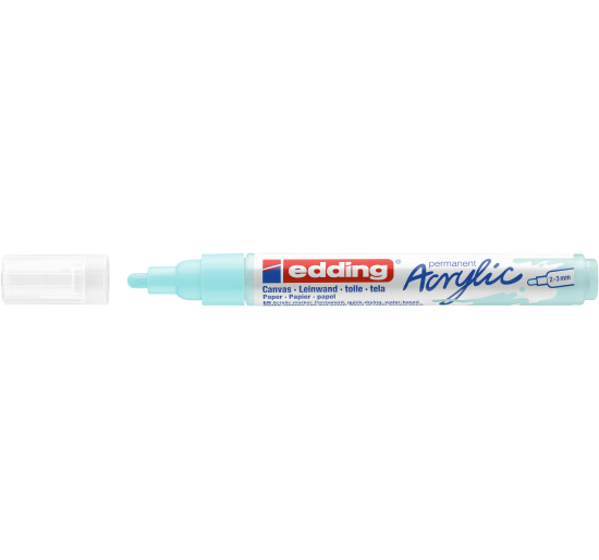 MARCATORE ACRILICO EDDING 5100 AZZURRO PASTELLO Colore Azzurro-pastello