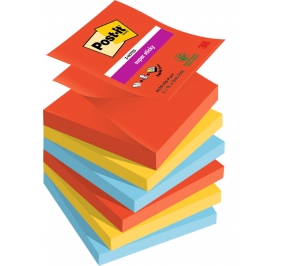 POST-IT�  Z-NOTES PLAYFULL R330-6SS-PLAY mm 76x76