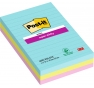 POST-IT� SUPER STICKY A RIGHE XL 4690-3SS-COS Colori Miami 70 mm 101x152