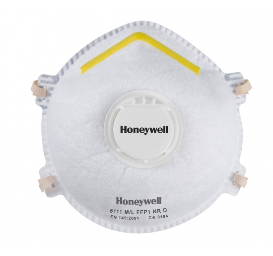 FACCIALE FILTRANTE HONEYWELL 5111 CON VALVOLA FFP1 NR D  CF.20