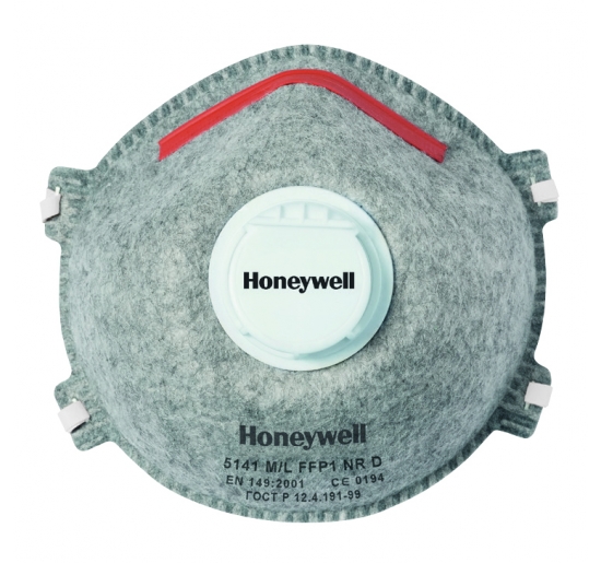 FACCIALE FILTRANTE HONEYWELL 5141 CON VALVOLA FFP1 NR D CF.20