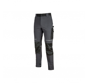 PANTALONE ATOM  90% NYLON ? 10% SPANDEX ? 260 GR/M2 TG.S GRIGIO/VERDE Colore Grigio/verde