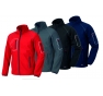 GIUBBINO JUST SOFTSHELL (POLIESTERE/SPANDEX) CON MEMBRANA TPU IMPERMEABILE TG.XS BLU Colore Blu