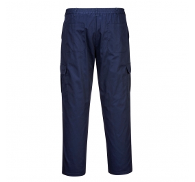 PANTALONE ESD ANTISTATICO TESSUTO ESTERNO : 65% POLIESTERE, 34% COTONE, 210G.TG.XS BLU Colore Blu