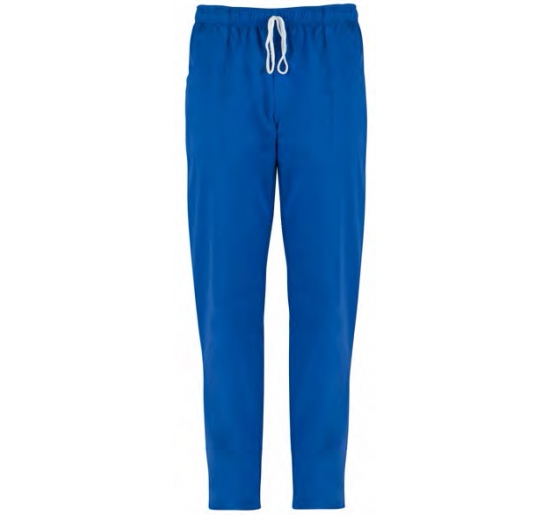 PANTALONE UNISEX PITAGORA 100% COTONE INDANTHRENE. PESO 180 G/M�. XS BLUETTE Colore Bluette