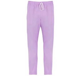 PANTALONE UNISEX PITAGORA 100% COTONE INDANTHRENE. PESO 180 G/M�. XS LILLA Colore Lilla