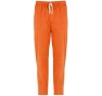 PANTALONE UNISEX PITAGORA 100% COTONE INDANTHRENE. PESO 180 G/M�. XS ARANCIO Colore Arancio