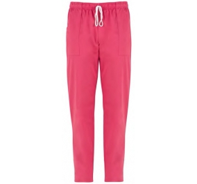 PANTALONE UNISEX PITAGORA 100% COTONE INDANTHRENE. PESO 180 G/M�. XS FUXIA Colore Fuxia