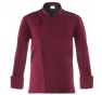 GIACCA CHEF RAUL 65% POLIESTERE 35% COTONE PESO 200 G/M�. TG.S BORDEAUX Colore Bordeaux