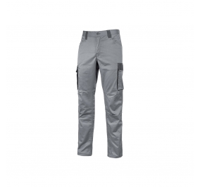 PANTALONE CRAZY  64% POLYESTER ? 34% COTTON ? 2% ELASTANE TG.S GRIGIO CHIARO Colore Grigio chiaro