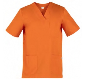 CASACCA UNISEX JASON 100% COTONE INDATHRENE. PESO 200 G/M�. TG.XS ARANCIO Colore Arancio