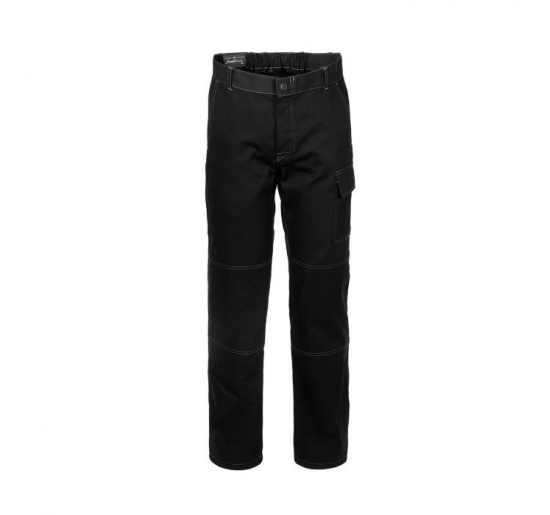 PANTALONE SERIOPLUS STRETCH 97% COTONE 3%SPANDEX PESO 280 GR. TG.3XL NERO Colore Nero