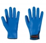 GUANTI DEEPBLUE WINTER INVERNALE IN MAGLIA DI POLIAMMIDE E POLAR PILE, RIVESTIMENTO COMPLETO IN SCHIUMA DI NITRILE BLU,TG.10