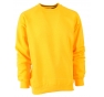 FELPA GIROCOLLO COTONE 65% E POLIESTERE 35%, PERSO 290 GR.TG.XL GIALLO Colore Giallo