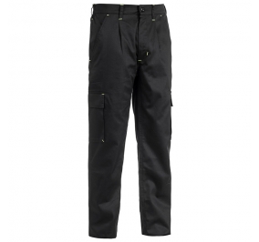 PANTALONE ENERGY STRETCH 65% POLIESTERE, 32% COTONE,3% ELASTAM, 240 G/M3 TG.XL NERO Colore Nero