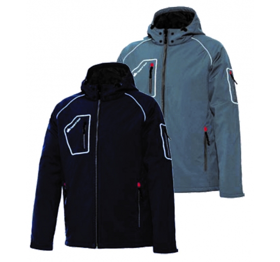GIUBBINO PERFECT SOFTSHELL (POLIES./SPANDEX) CON MEMB.TPU  IMBOT. 100 G/M2.TG.XXL BLU Colore Blu