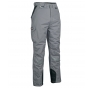 PANTALONE FROZEN 100% POLIESTERE SPALMATO POLIURETANO,  GRAMMATURA: 200 G/M� TG.54 GRIGIO/NERO Colore grigio/nero 01