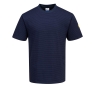 T-SHIRT ESD ANTISTATICA TESSUTO ESTERNO : 96% COTONE, 4% FIBRA DI CARBONIO 195G.TG.L BLU Colore Blu