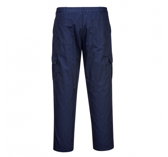 PANTALONE ESD ANTISTATICO TESSUTO ESTERNO : 65% POLIESTERE, 34% COTONE, 210G.TG.S BLU Colore Blu