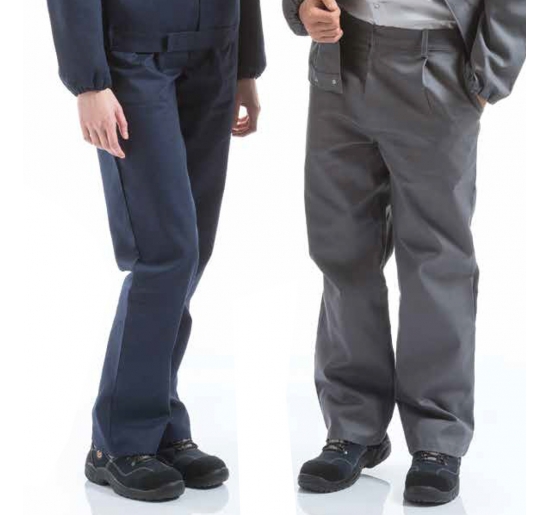 PANTALONE LINEA CLASSIC TESSUTO DA 260 GR/MQ.TG.60 BLU NAVY Colore Blu Navy